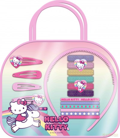 Zestaw akcesoriów do włosów Hello Kitty 20 el. HK50108