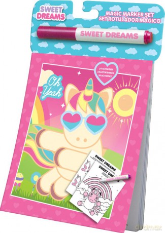 Zestaw z magicznym markerem Sweet Dreams KL10878