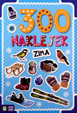 Zima. 300 naklejek [KSIĄŻKA]
