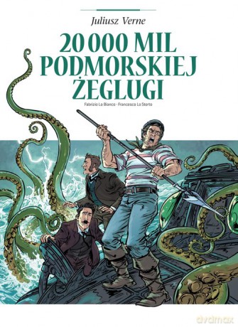 Adaptacje literatury 20 000 mil podmorskiej żeglugi - Francesco Scorto [KSIĄŻKA]