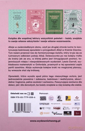 Alicja w zwierciadlanym domu, czyli po drugiej stronie lustra - Carroll Lewis [KSIĄŻKA]