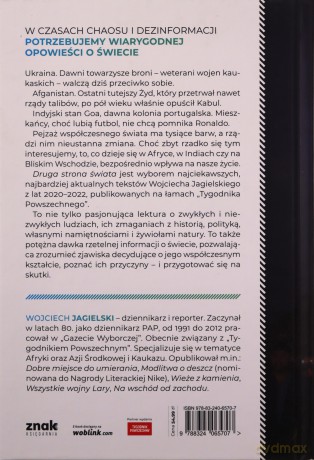 Druga strona świata Reporter o świecie w czasach chaosu - Wojciech Jagielski [KSIĄŻKA]