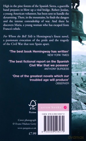 For Whom the Bell Tolls - Ernest Hemingway [KSIĄŻKA]