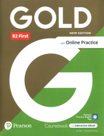 Gold B2 First with Online Practice Coursebook - Jan Bell, Amanda Thomas [KSIĄŻKA]