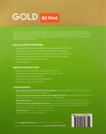 GOLD New Edition B2 First - Jan Bell, Amanda Thomas [KSIĄŻKA]