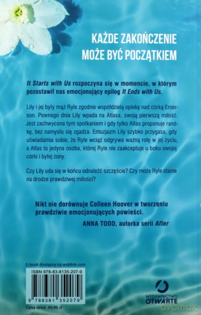 It Starts with Us - Colleen Hoover [KSIĄŻKA]