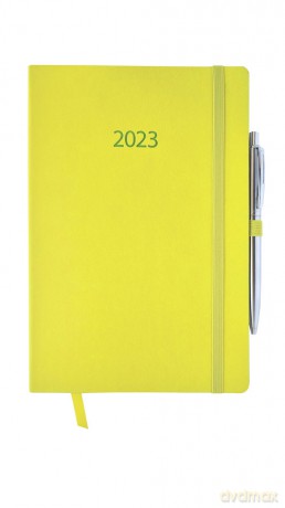 Kalendarz 2023 A5 TDW FLEX z gumką mix - Avanti [KALENDARZ]