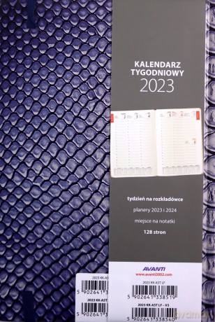 Kalendarz 2023 A5 TDW FOTO Lux gumka mix - Avanti [KALENDARZ]