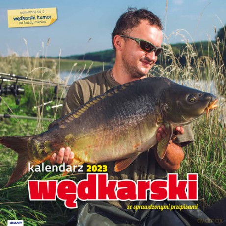Kalendarz 2023 albumowy Wędkarski KAD2 [KALENDARZ]