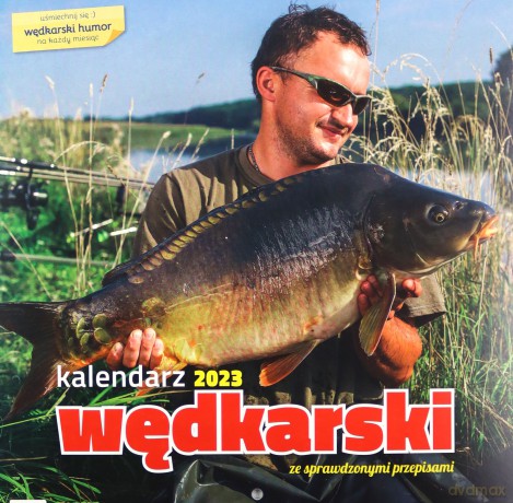 Kalendarz 2023 albumowy Wędkarski KAD2 [KALENDARZ]