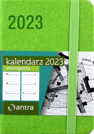 Kalendarz 2023 Awangarda A7 TDW zielony [KALENDARZ]