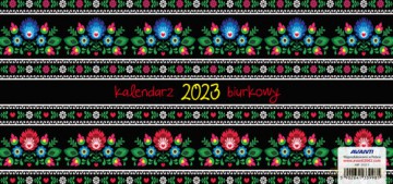 Kalendarz 2023 Biurkowy Poprzeczny KBP [KALENDARZ]