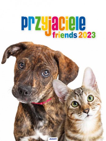 Kalendarz 2023 na spirali Przyjaciele KSMS7 [KALENDARZ]
