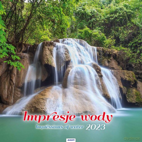 Kalendarz 2023 spirala kw Impresje Wody KD10 [KALENDARZ]