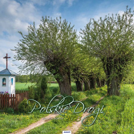 Kalendarz 2023 spirala kw Polskie Drogi KD27 [KALENDARZ]