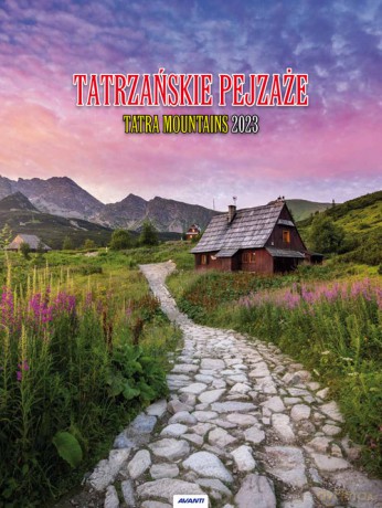 Kalendarz 2023 spirala Tatrzańskie pejzaże KSMS8 [KALENDARZ]