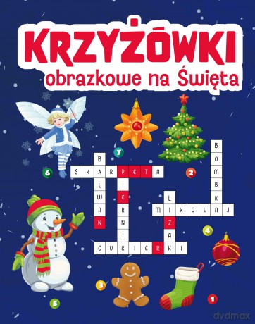 Krzyżówki obrazkowe na Święta [KSIĄŻKA]