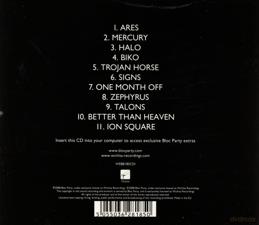 Bloc Party: Intimacy [CD]