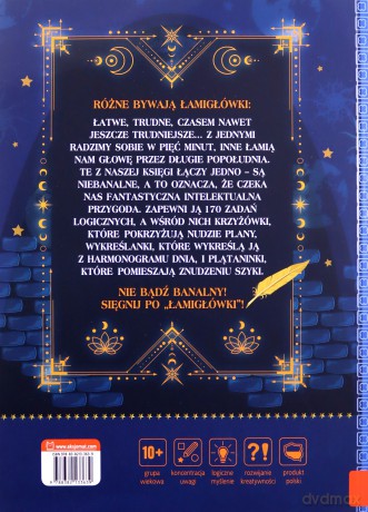 Łamigłówki Księga niebanalnych zadań 10+ [KSIĄŻKA]