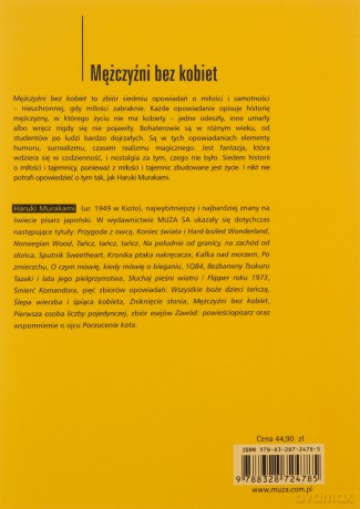 Mężczyźni bez kobiet - Haruki Murakami [KSIĄŻKA]