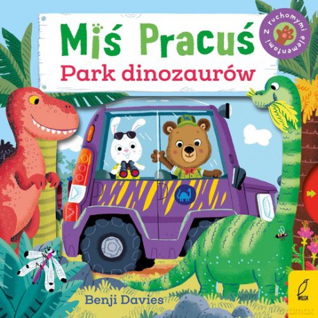 Miś Pracuś Park dinozaurów - Benji Davies [KSIĄŻKA]