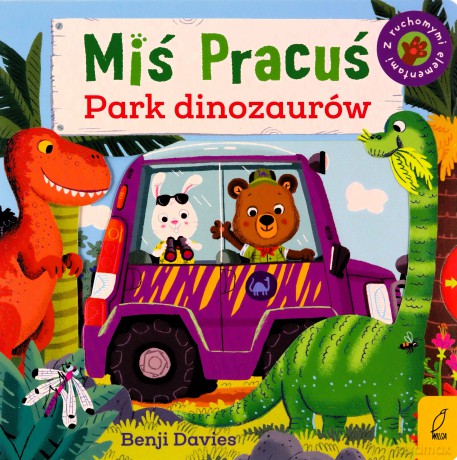 Miś Pracuś Park dinozaurów - Benji Davies [KSIĄŻKA]