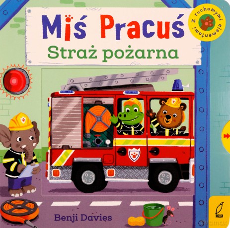 Miś Pracuś Straż pożarna - null null [KSIĄŻKA]