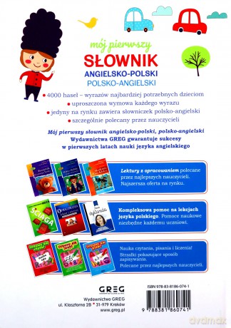 Mój pierwszy słownik angielsko-polski polsko-angielski - Daniela MacIsaac [KSIĄŻKA]