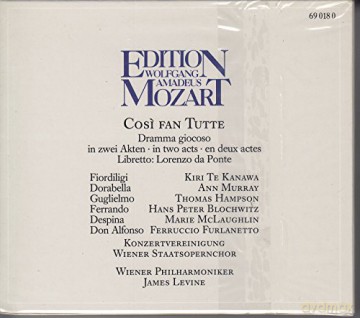 Blochwitz Levine : Mozart:Cosi Fan Tutte [3CD]
