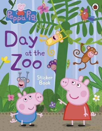 Peppa Pig Day at the Zoo Sticker Book [KSIĄŻKA]