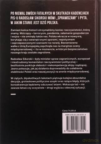 Polska Stan państwa - Radosław Sikorski [KSIĄŻKA]
