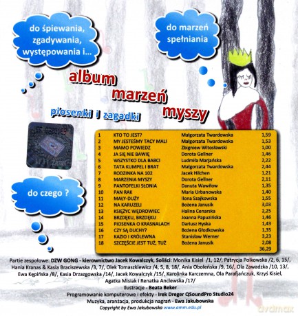 Album marzeń myszy [2CD]+[KSIĄŻKA]