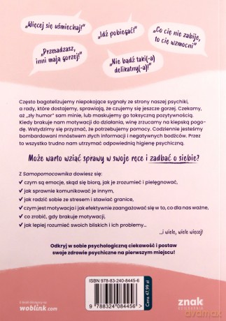 Samopomocownik Pielęgnuj swoje zdrowie psychiczne - Natalia Ziopaja [KSIĄŻKA]