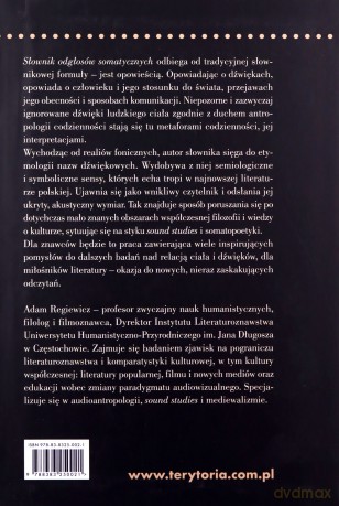 Słownik odgłosów somatycznych - Adam Regiewicz [KSIĄŻKA]