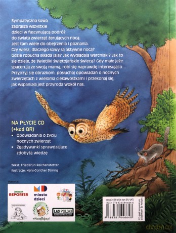 Sowa i inne nocne zwierzęta - Friederun Reichenstetter [KSIĄŻKA]
