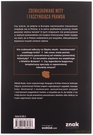 Tajemnicza Polska. Niewyjaśnione historie, zapomniane skarby, sensacyjne odkrycia. - Jakub Kuza [KSIĄŻKA]