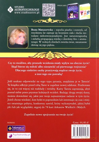 Tarot kluczem do poprzednich wcieleń - Beata Matuszewska [KSIĄŻKA]