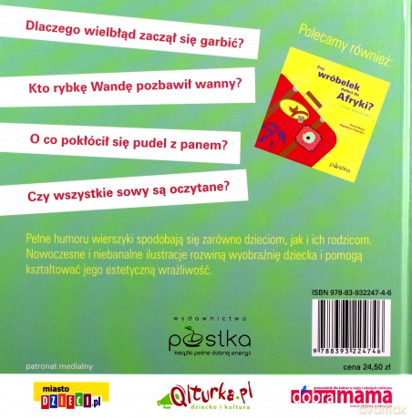 Kilka słów o sowach dwóch i inne wierszyki - Paweł Mazur [KSIĄŻKA]