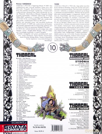 Thorgal - Młodzieńcze Lata. Sydönia (Tom 10) [KSIĄŻKA]