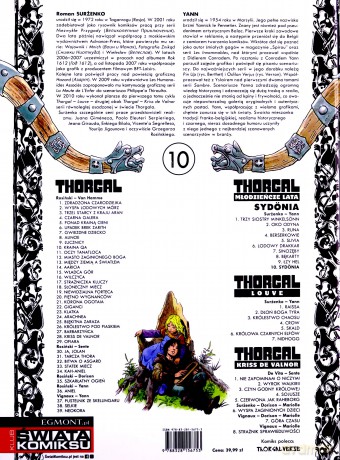 Thorgal - Młodzieńcze Lata. Sydönia (Tom 10) - Roman Surżenko [KSIĄŻKA]