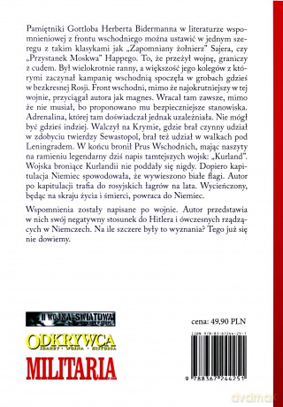 W śmiertelnym boju - Gottlob Herbert Bidermann [KSIĄŻKA]