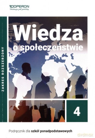 Wiedza o społeczeństwie 4 Podręcznik Zakres rozszerzony - Maciej Batorski [KSIĄŻKA]