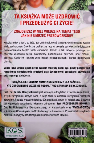 Zdrowie i długowieczność czyli naturalne metody samoleczenia - Henryk Bieniok [KSIĄŻKA]