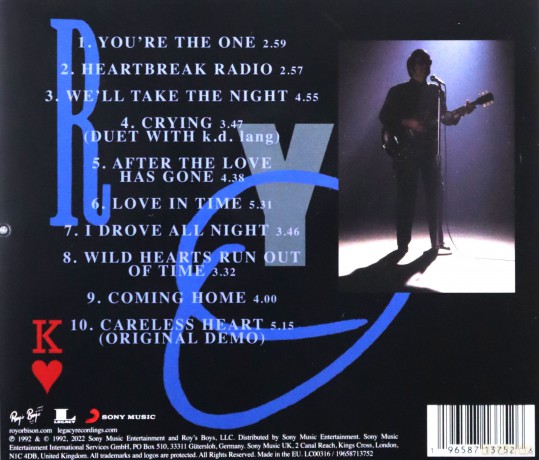 Roy Orbison: King Of Hearts (30th Anniversary) [CD]
