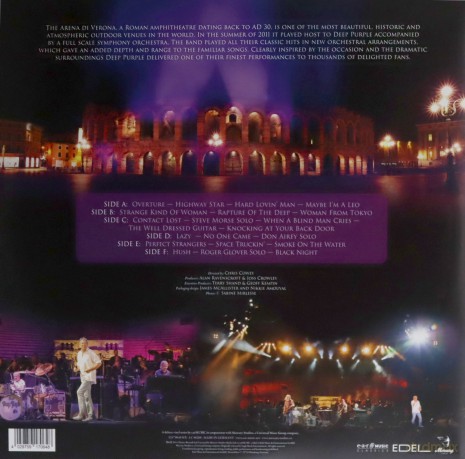 Deep Purple: Live In Verona [3xWinyl]