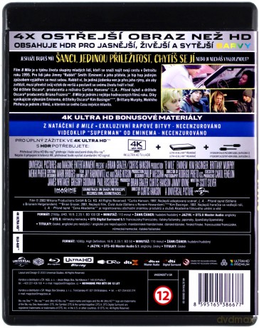 8 Mile (8 Mila) [Blu-Ray 4K]+[Blu-Ray]