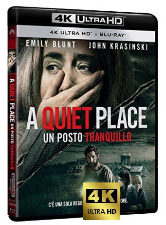 A Quiet Place (Ciche miejsce) [Blu-Ray 4K]+[Blu-Ray]