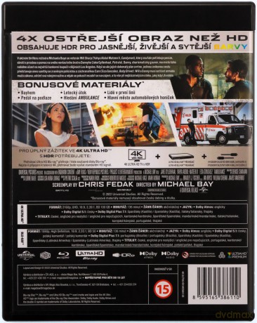 Ambulance (Ambulans) [Blu-Ray 4K]+[Blu-Ray]