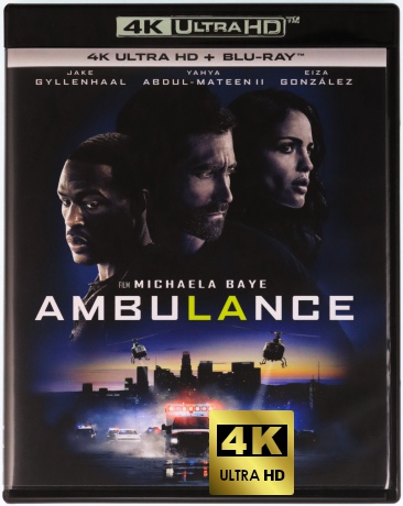 Ambulance (Ambulans) [Blu-Ray 4K]+[Blu-Ray]