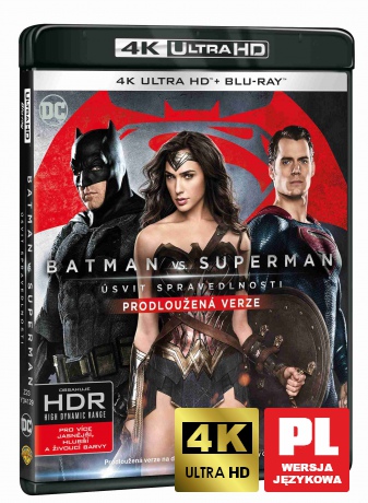 Batman kontra Superman: Świt sprawiedliwości [Blu-Ray 4K]+[Blu-Ray]